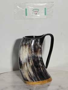 Horn Mug With Horn Handle <b>Bottle</b> Opener Tankard Horn Cup blank sublimation, diy - Product Image 4