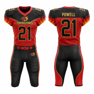 Uniforme de Fútbol Americano para Adultos, Personalizado al por Mayor, para Clubes Deportivos, Jugadores, Entrenadores, Entrenamientos, Ofensiva, Quarterback - Product Image 4