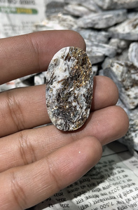 Radha Arts - Cabujón de Astrophyllite Natural Druzy para Joyería, Proveedor Mayorista, Precio de Fábrica - Product Image 6