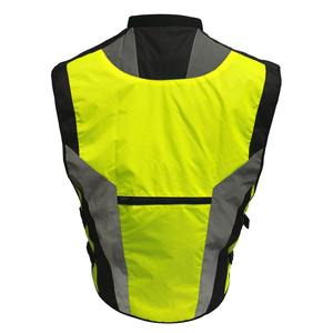 Gilet de sécurité haute visibilité entièrement personnalisé avec poches, gilet de sécurité réfléchissant pour hommes avec emballage personnalisé - Product Image 4