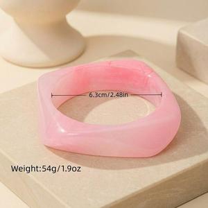 MN Exports Bracelet en résine fait main, Bijou artistique unique et léger, Tendance islamique, Cadeau élégant pour femme, Uttar Pradesh - Product Image 4