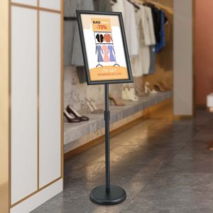 ขาตั้งป้ายปรับระดับได้ ขนาด 11x17 นิ้ว พร้อมฐานกลม - Product Image 1