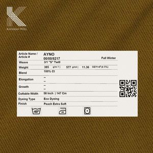 Fabricante OEM de Ropa al por Mayor: Chaqueta Blazer Cruzada para Mujer de Algodón Twill Pesado de 385 g/m² - Product Image 3