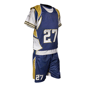 Uniforme de Lacrosse para Hombre de Alta Calidad 2026, Cuello Redondo, Impresión Digital Sublimada, Tallas Grandes, Ropa Deportiva para Venta en Línea - Product Image 3