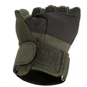 Neoprene Outdoor Fitness <b>Gloves</b> for Climbing Cycling & Weight Lifting-Fingerless Gym Training Adjustable Wrist Strap Custom Logo - Product Image 3