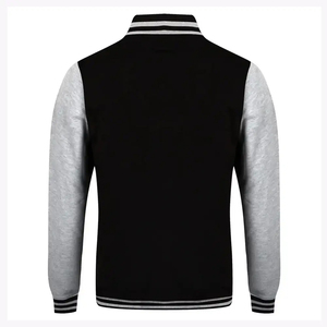 Veste universitaire d'hiver haut de gamme avec fermeture à ceinture, logo et couleur personnalisés, tissu en laine épaisse pour un style unisexe tendance - Product Image 6