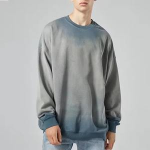 Sudadera de Hombre Estilo Nuevo, Calidad Premium, Lisa, Básica, Lavada al Ácido, de Algodón y Poliéster, Gruesa, Sudadera con Capucha para Hombre - Product Image 6