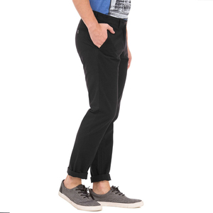 Pantalones Chinos de Cintura Media para Hombre, Ajustados, con Cinturón Ajustable, Estampado Clásico y Elegante, Logotipo Personalizado, Estilo Formal - Product Image 3