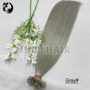 Extensiones humanas Remy vietnamitas de 100g, queratina con punta en U, Color Natural preadherido, súper doble dibujado, larga duración, suave, solo dibujado - Product Image 1