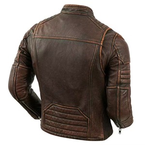 <b>Men</b> <b>Leather</b> <b>Jacket</b> Stand Collar Biker Coat Zipper Regular Fit Outdoor Winter Avirex <b>Leather</b> <b>Jacket</b> for <b>Men</b> Winter <b>Leather</b> <b>Jacket</b> - Product Image 2
