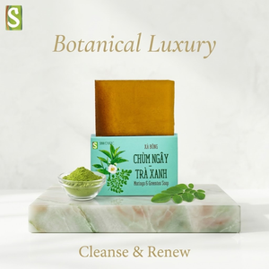 Savon artisanal médicinal pour le visage et le corps à base de Moringa et de papaye pour adultes - Product Image 2