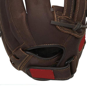 Professional Genuine Leather Baseball Glove Cowhide Softball Mitt Infield Outfield Training Sports Equipment for Adult Youth - Product Image 3