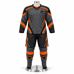 Uniforme de Hockey sobre Hielo Avanzado con Mangas Largas Flexibles, Cuello Reforzado y Construcción Cómoda para Patinaje Activo - Product Image 1
