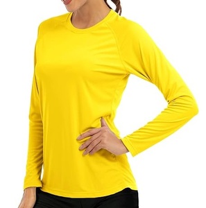 Hot Selling Women Fishing Jersey <b>Long</b> <b>Sleeve</b> Solid Color UPF 50 Quick Dry Fishing <b>Shirt</b> Pullover <b>White</b> Polyester - Product Image 4