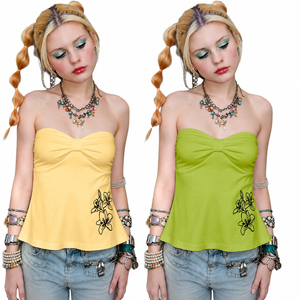 เสื้อกล้ามถักไหมพรมสีขาวแบบไร้สายสำหรับผู้หญิง AL SAWAN INTERNATIONAL แต่งระบายด้านหน้า สไตล์ลำลอง ผลิตจากผ้าสแปนเด็กซ์/โพลีเอสเตอร์ น้ำหนัก 180 กรัม - Product Image 6