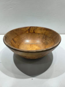 Bol de service vintage en bois unique, fait main, écologique, pour les fêtes, la maison, les hôtels et les restaurants, option de logo personnalisé, origine Inde - Product Image 2