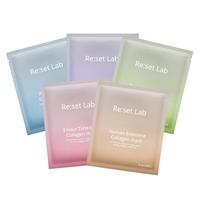Mascarilla de Colágeno Hidrogel |   Mascarilla Facial de 3 Horas con Cambio de Color |   Parche Reafirmante, Hidratante y Antiarrugas |   Tamaño de viaje |   Fragancia de Rosa |
