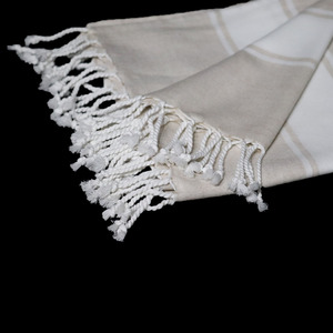 Toallas de Fouta a rayas de algodón 100% de calidad profesional, toalla de playa Hammam ecológica, técnicas secas al por mayor en India - Product Image 4