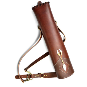 Nuevo Estilo Vintage, Diseño Único, Funda de Cuero para Arco, Diseño de Bolsillo Personalizado, Funda de Cuero Genuino para Arco - Product Image 4