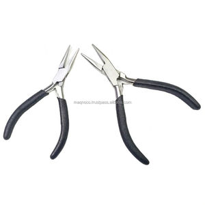 Pince à bec micro et fin en acier inoxydable de haute qualité B2B, taille personnalisable pour la fabrication de bijoux, la création de colliers et le polissage - Product Image 1