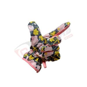 Gants de travail en nitrile et nylon pour femmes, tissu extensible imprimé en néoprène, impression de fleurs de nouvelle couleur pour le jardinage - Product Image 5