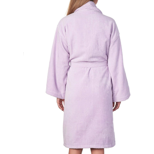 Albornoz de Hotel de Lujo 100% Algodón, Paquete Combinado con Bolsillos Delanteros, Ropa de Dormir con Logotipo Personalizado para Hombre y Mujer - Product Image 2