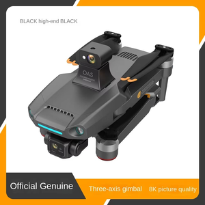 โดรนรุ่นเริ่มต้น S808 Brushless พลาสติก ไร้คนขับ หลบหลีกสิ่งกีดขวางรอบทิศทาง 360 องศา ป้องกันการสั่นไหว PTZ 8k HD พับเก็บได้ - Product Image 6