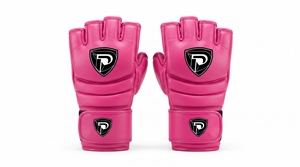 Guantes de MMA Dumela International EVO, de Cuero Rosa, Transpirables, con Empaque Personalizado, Alta Calidad, para Todas las Temporadas, Protección DI-MMG-24 - Product Image 2