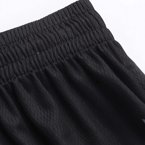 กางเกงขาสั้นลำลองสำหรับนักกีฬาเทเลนท์ สปอร์ตส์ อีลิท |   ออกแบบโลโก้ตามสั่ง |   กางเกงขาสั้นผู้ชายสไตล์ไฮสตรีท ผ้าฝ้าย/โพลีเอสเตอร์ ระบายอากาศได้ดี คุณภาพพรีเมียม - Product Image 6