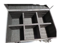 CALIDAD PREMIUM COLOR NEGRO CUSTOM LED PAR CAN FLIGHT CASE CAJA PERFECTA CON CALIDAD DE EXPORTACIÓN