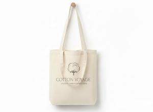 Sac de courses en coton à longue poignée de haute qualité, nouveau style tendance - Product Image 2