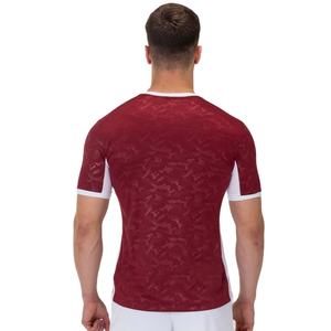 Nouveauté T-shirt polo à manches courtes pour homme, logo personnalisé et services OEM en tissu polyester de haute qualité - Product Image 1