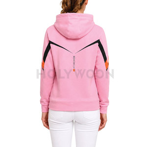 Stylish Design Women Winter <b>Hoodies</b> Knitted 100% Cotton <b>Lightweight</b> Cozy with Kangaroo Pocket for Travel Casual and Everyday Use - Product Image 2