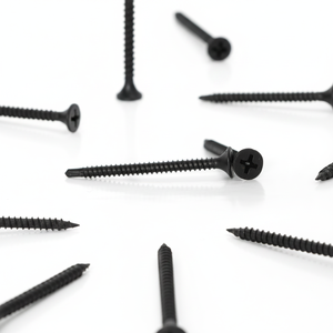Drywall Screw Carbon Steel Phillips Drive Fine/Coarse Thread <b>Drill</b> Point Self-Drilling Bugle Head Class 8.8 Phosphate Coated - Product Image 1