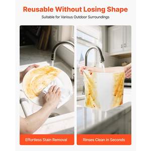 Paquete de 50 trapos de limpieza de microfibra blancos Premium 12X12, trapos absorbentes sin pelusa para limpieza de Baño de hotel y coche - Product Image 5