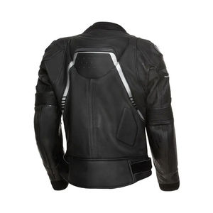 Chaqueta de motociclista clásica para hombre, de cuero genuino de vaca, transpirable, talla grande, impermeable, a prueba de viento, anti-UV, de secado rápido. - Product Image 2