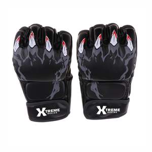 Gants de combat MMA, boxe, kickboxing, grappling en cuir PU, anti-humidité, avec fermeture GAMMA STRIKE pour sac de frappe - Product Image 1
