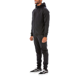 Custom Men's Hooded <b>Waterproof</b> Windbreaker <b>Tracksuit</b> 2-Piece Jogger Set Drawstring Closure Polyester/Nylon Casual Streetwear - Product Image 3