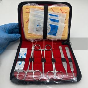 Kit de Práctica de Sutura para Estudiantes de Medicina, Kit Completo de Entrenamiento de Sutura con Almohadilla de Silicona e Instrumentos Quirúrgicos |   Del Crudo al Fino - Product Image 5