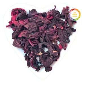 กลีบดอกชบาแห้งสีแดงหอม สำหรับชงชา น้ำเย็น และสูตรอาหารแสนอร่อย - Product Image 6