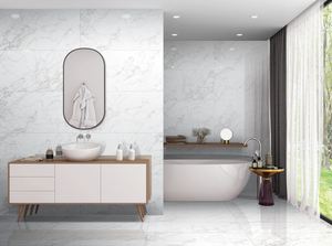 NOVA caarrara กระเบื้องพอร์ซเลนขัดเงา9มม. ขนาด600x1200มม./24X48ดีไซน์คลาสสิกทันสมัยเกรดพรีเมี่ยมได้รับการรับรองมาตรฐาน - Product Image 4