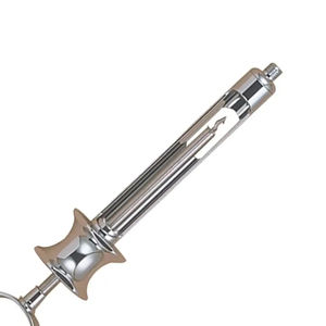 Seringue dentaire en acier inoxydable de base, finition polie, légère, certifiée CE, personnalisable avec logo couleur, pour usage chirurgical dentaire - Product Image 3