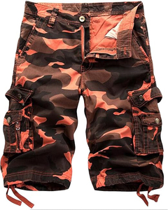 SELF INDUSTRIES Pantalon cargo personnalisé en polyester/coton pour homme, respirant, avec cordon de serrage à l'ourlet, taille mi-haute, multi-poches, décontracté, utilitaire, pour l'extérieur - Product Image 1