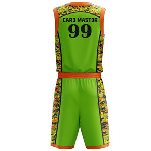 Uniformes de Baloncesto Personalizados al por Mayor, Sublimados, Reversibles, para Niños y Adultos, de Alta Calidad - Product Image 2