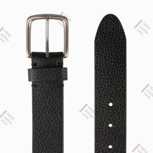 Custom Designed Luxury Fashion Men's Vintage Belt Best Quality Custom Branded Genuine Leather High Quality Alloy Buckle Direct - Product Image 1