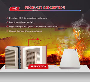 Panel Aislante de Silicato de Aluminio 1260C, Lámina Ligera Resistente al Calor e Ignífuga para Capa de Respaldo de Hornos y Horno de Combustión - Product Image 3