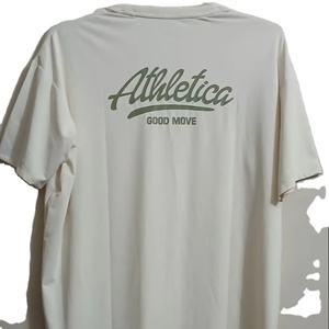 Camiseta de Verano para Hombre al por Mayor, 100% Algodón, Teñido en Hilo, Tejido de Punto Liso, Manga Corta, Transpirable, Secado Rápido, Logotipo Personalizado en la Parte Delantera - Product Image 3