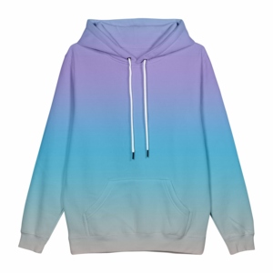 Sudadera con Capucha y Mangas Largas con Estampado Floral Negro para Mujer, Top Informal de Punto con Bolsillos para Otoño - Product Image 5