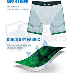 Shorts de bain pour hommes, élégants, confortables, ajustés, tendance, nouvelle collection, imprimés, logo personnalisé disponible, meilleur fournisseur - Product Image 5