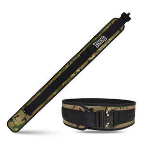 Cinturón de Levantamiento de Pesas de Nailon, Duradero, Ajustable, Cómodo, con Etiqueta Personalizada, Antideslizante, para Powerlifting y Gimnasio - Product Image 3
